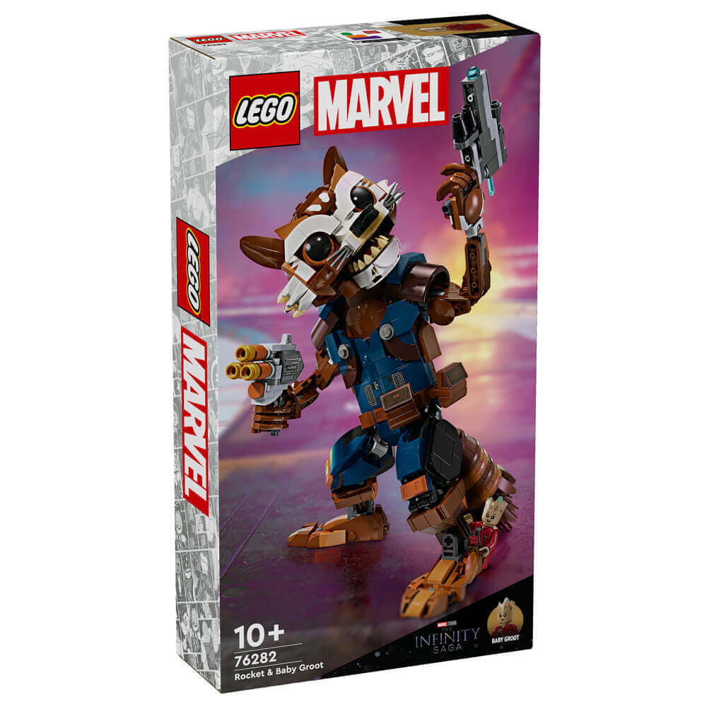 Lego Marvel Rocket & Baby Groot 76282